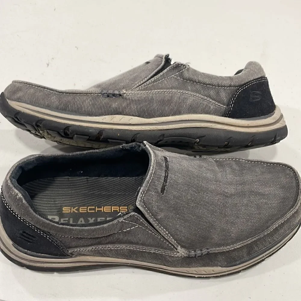 Skechers Creston Relaxed Fit Memory Foam Slip On Loafers. Size 11 Men’s - Picture 5 of 7